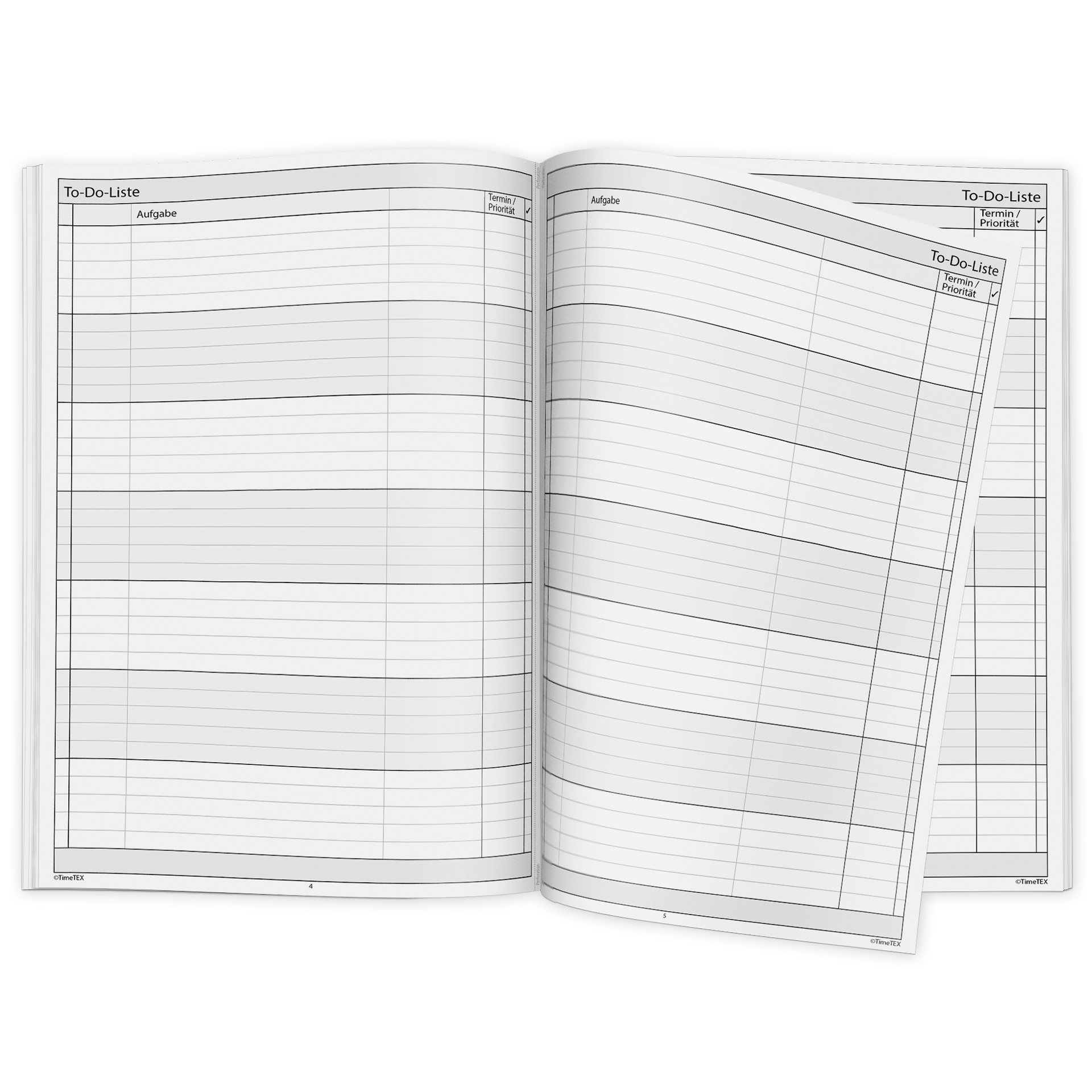 TimeTEX Heft To-Do-Listen A4, 32 Seiten
