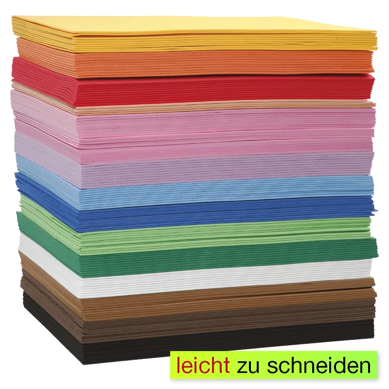 Groß-Packung Moosgummi A4, 150-tlg.