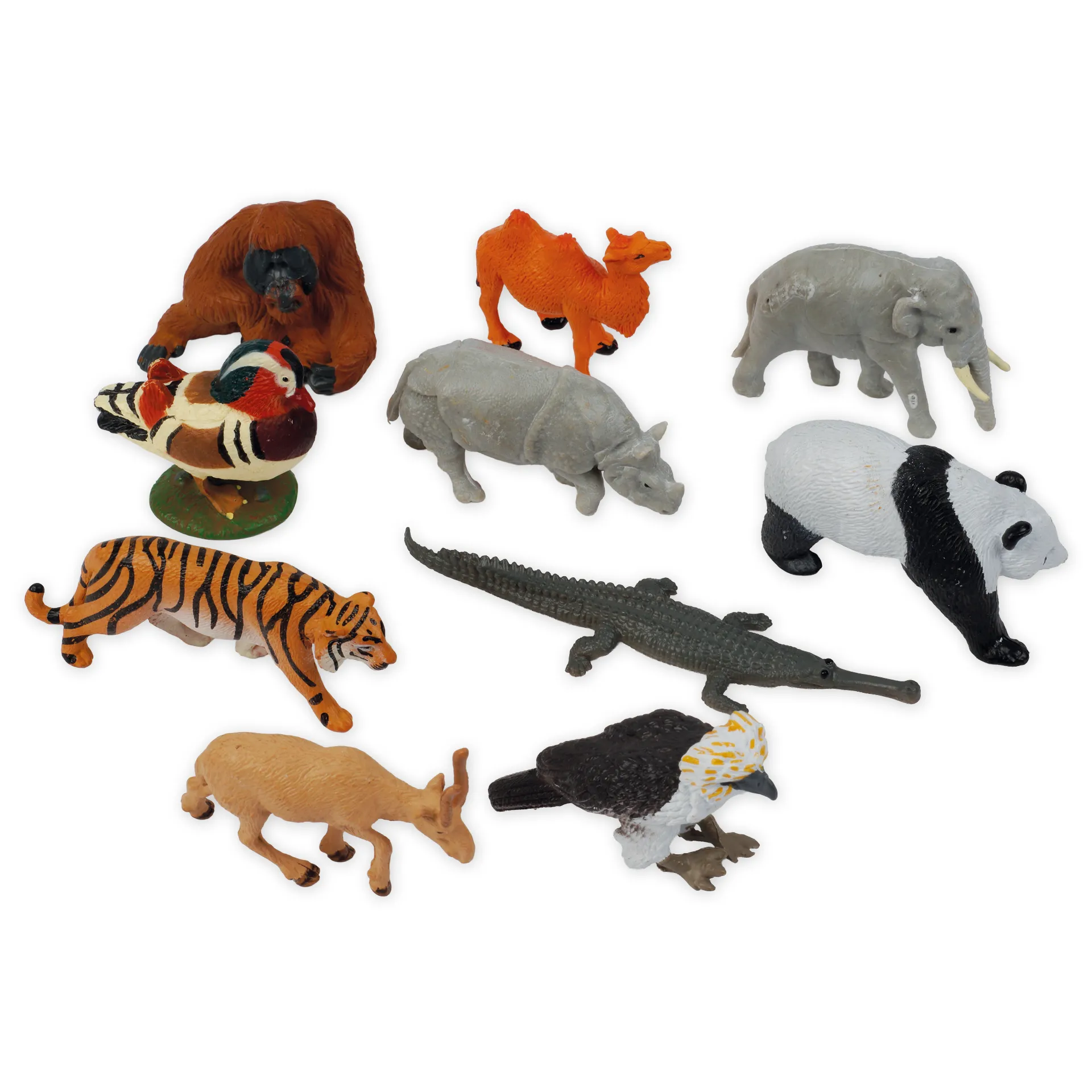 TimeTEX Mini-Tiere-Set Asien "Montessori Premium"