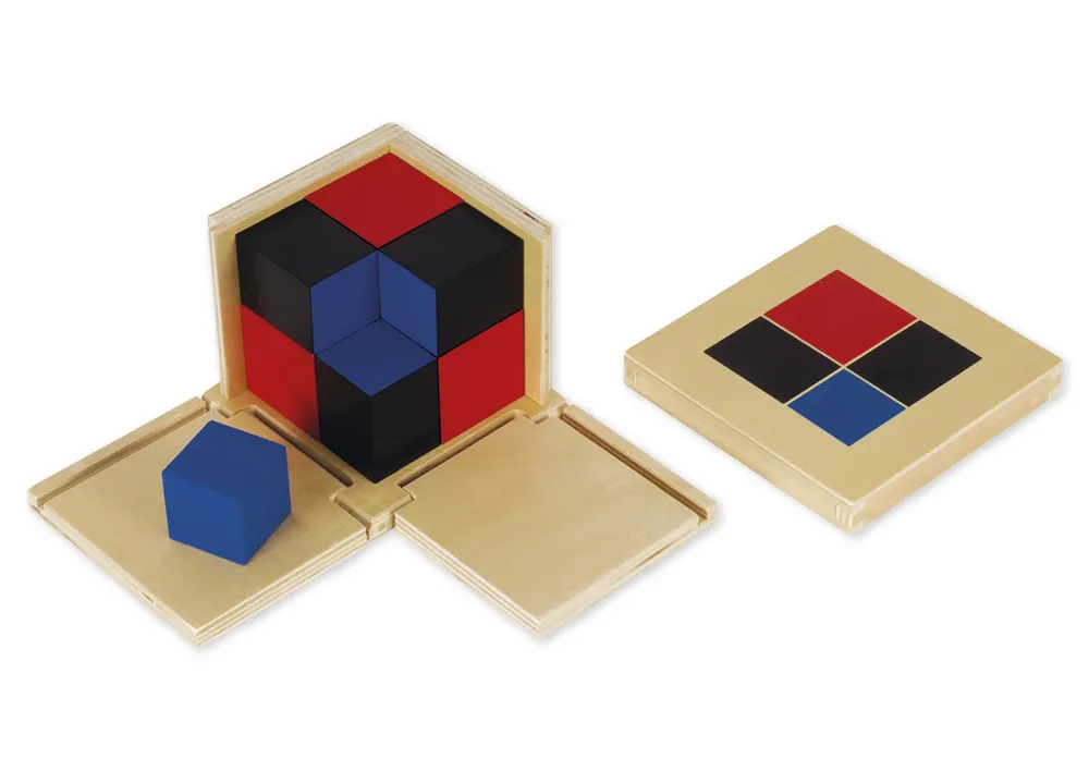 TimeTEX Binomischer Würfel "Montessori Premium"