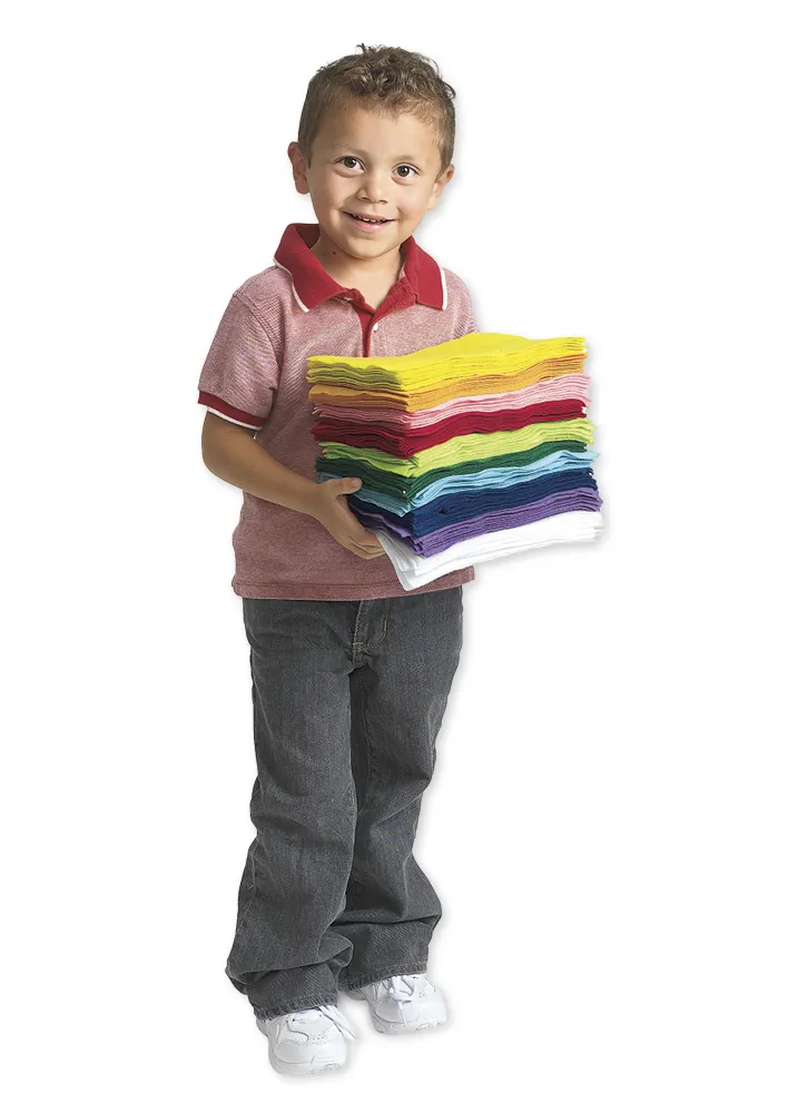 Filz-Platten 15 x 23 cm, 100 Stück