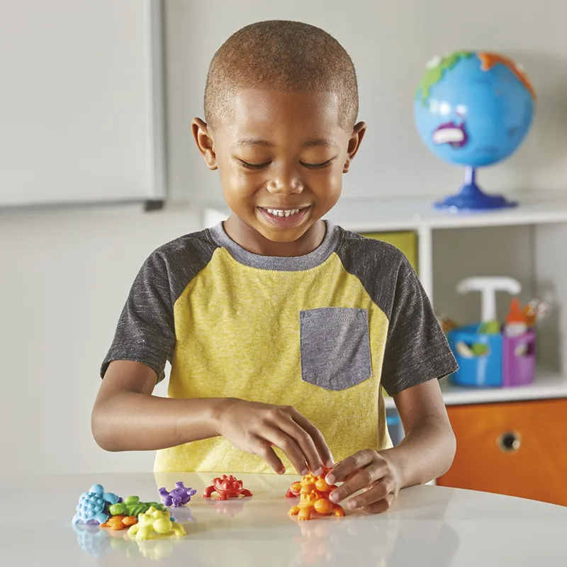 Sortier-Spiel "Sensorische Schildkröten", 46-tlg.