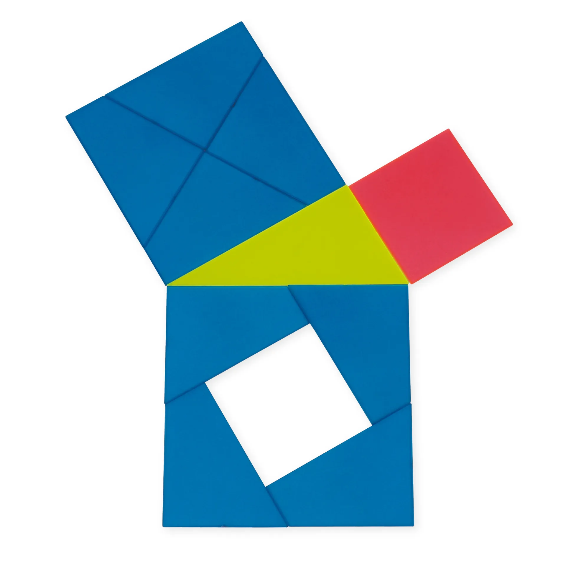 Lernspiel "Pythagoras-Puzzle", 10-tlg.