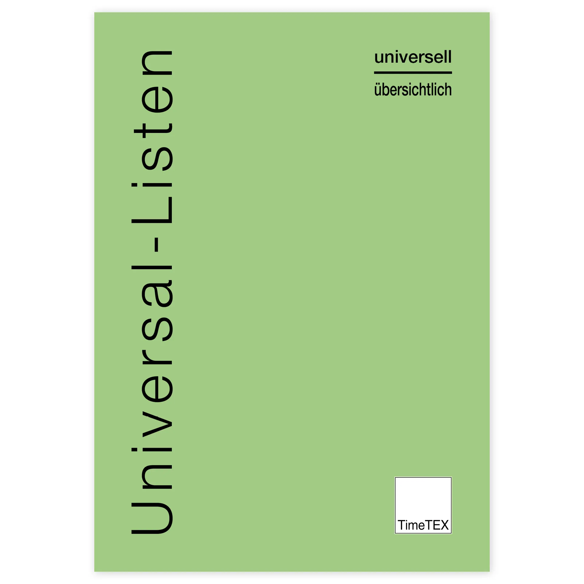 TimeTEX - Caiet cu liste universale, A4, 64 pagini
