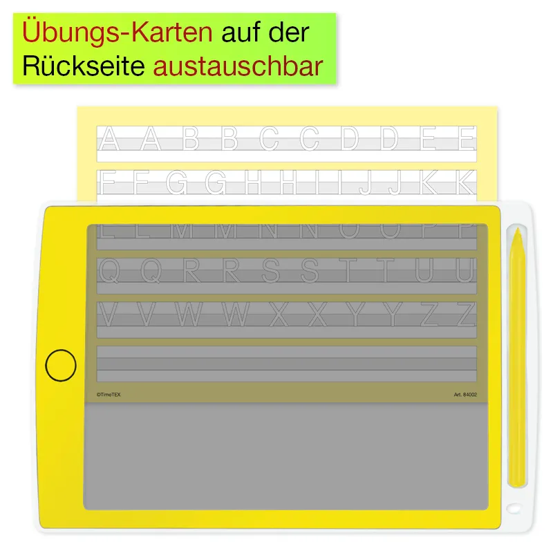 Klassesæt digital skifer TD "A4-XS", 8 stk., i etui