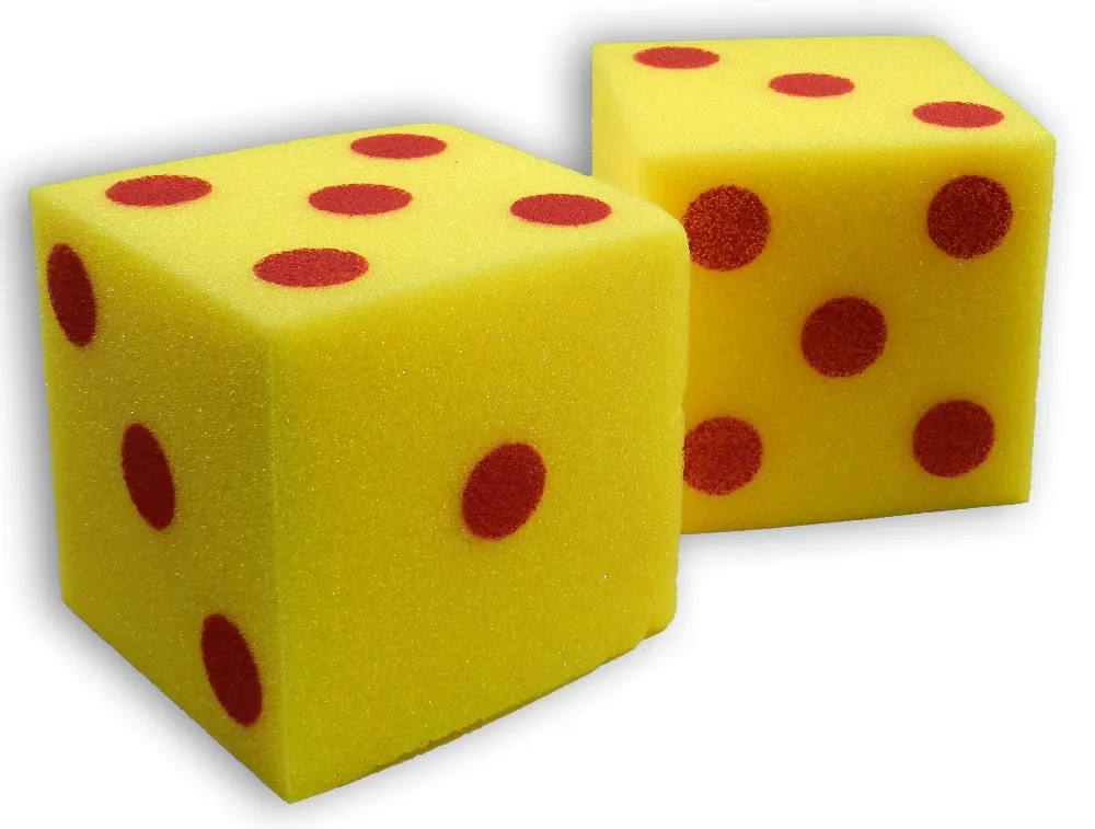 Skumkub stor Maxi 2 delar, 13 cm
