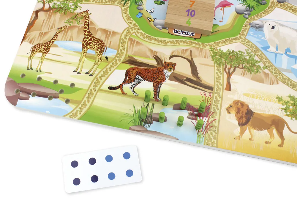 beleduc Lernspiel "Joe's Zoo", 96-tlg.