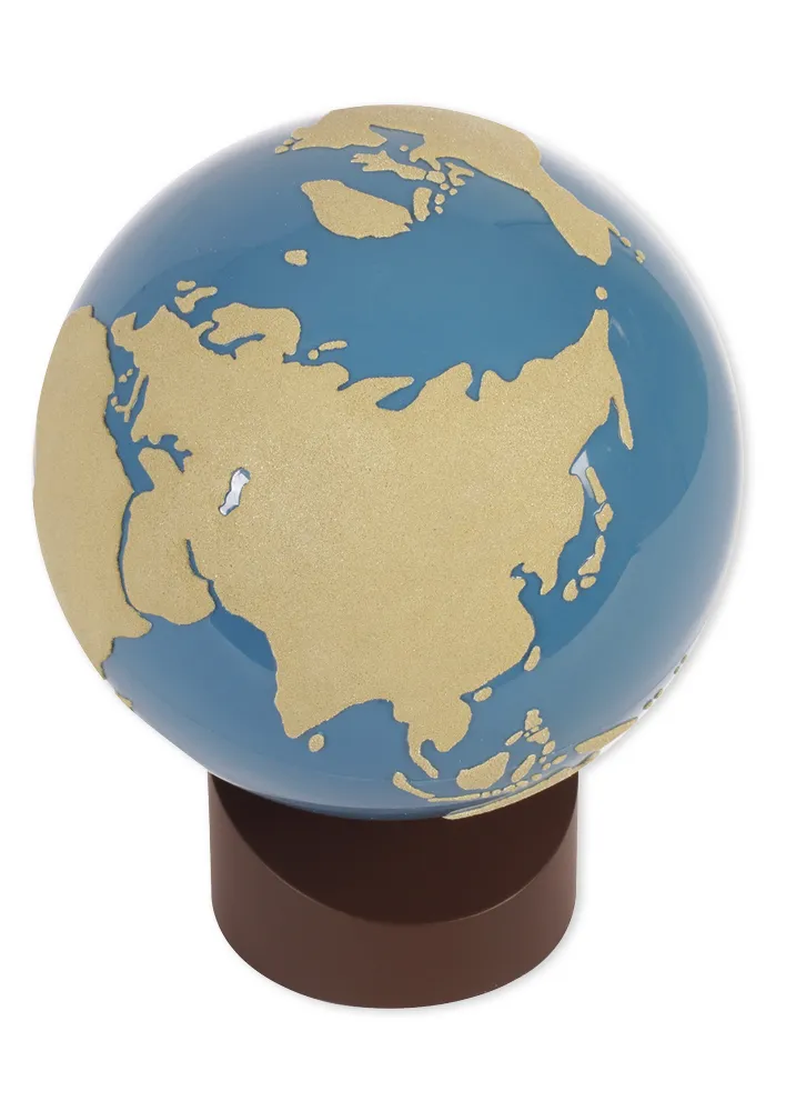 TimeTEX Globus Land und Wasser, Sandpapier "Montessori Premium" TimeTEX Globus Land und Wasser, Sandpapier "Montessori Premium"