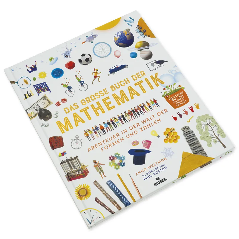 Buch "Das grosse Buch der Mathematik - Abenteuer in der Welt der Formen und Zahlen", 96 Seiten