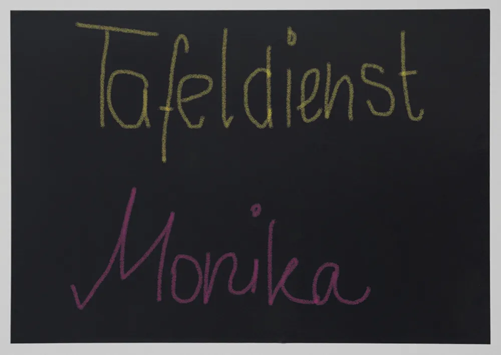 Tafelfolie A4 selbstklebend, schwarz, 2 Stück