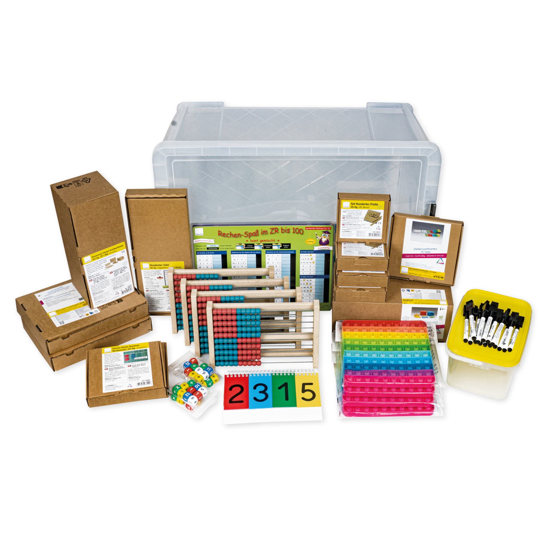 Klassenbox Mathematik - Zahlenraum 100-1.000 "Startchancen"