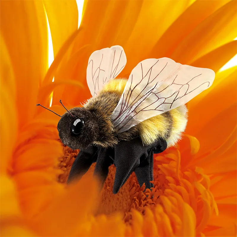 Jumbo-Fingerpuppe "Biene"