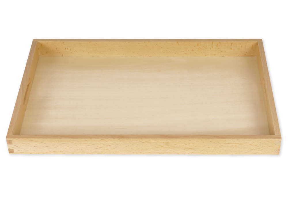 TimeTEX träbricka, stor "Montessori Premium"