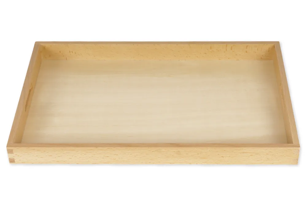TimeTEX träbricka, stor "Montessori Premium"