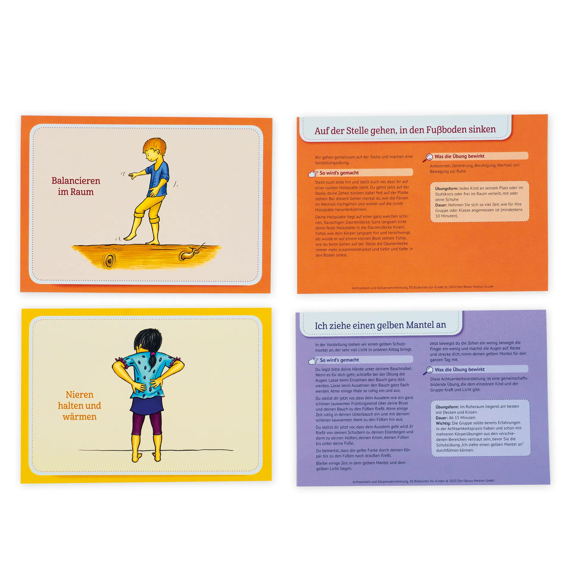 Bildkarten "Achtsamkeit und Körperwahrnehmung", 30-tlg.