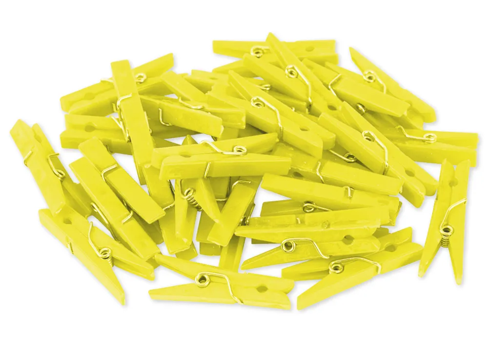 Plastik klemmer 35 mm (t. markeringer), 50 stk i æske