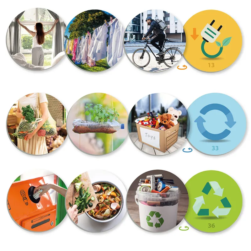 Lernspiel "Recycling und Müll", 46-tlg.