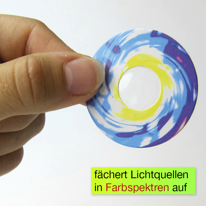 Regenbogen-Auge, 45 mm ø