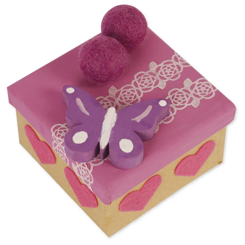 Filzkugeln "Kunterbunt", 2 cm ø, 7 Farben, 210 Stück