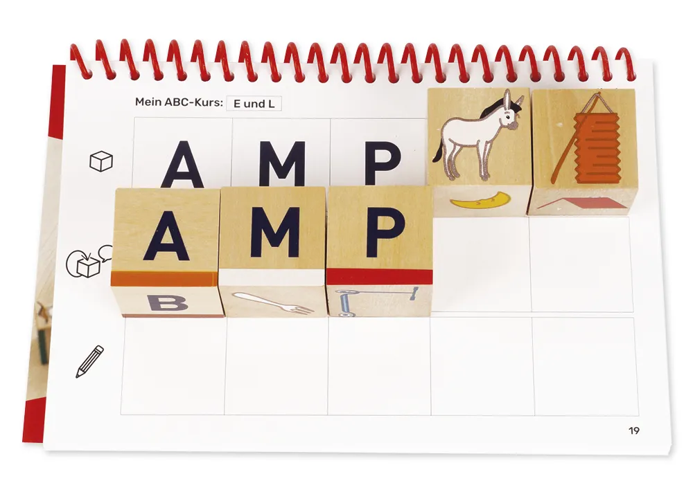 Nikitin Material: N7 ABC-Würfel