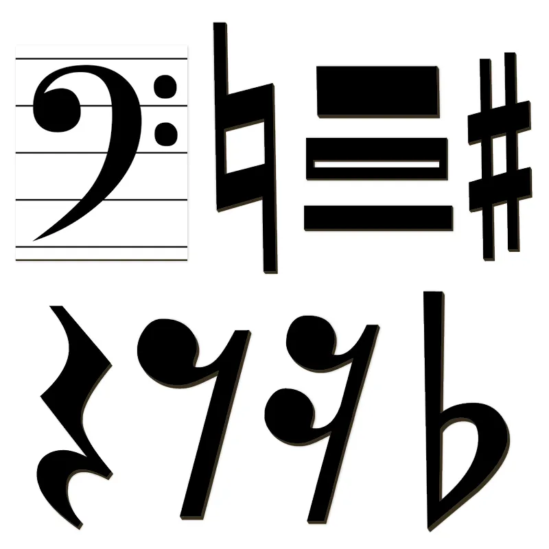 TimeTEX Basis-Notensatz XL, magnetisch, 369-tlg.