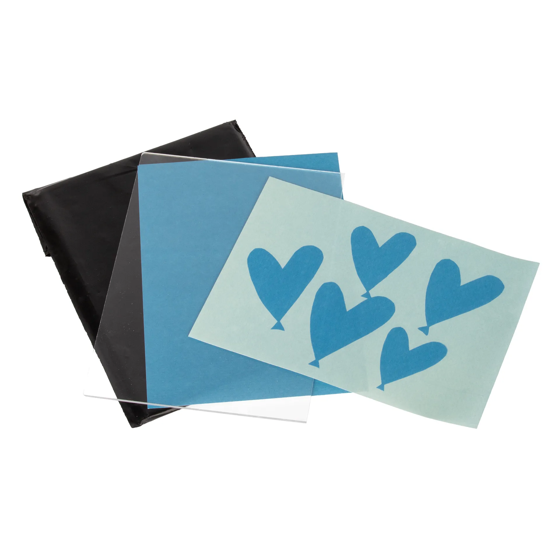 Foto-Solarpapier A6, mit Fixierscheibe, 20 Blatt