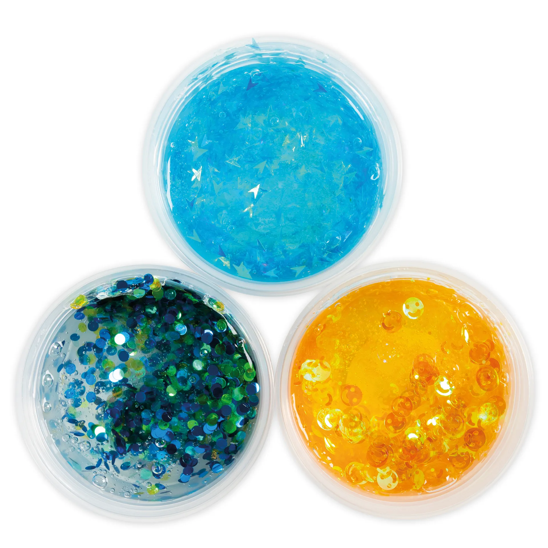 Sequin Clay boetseerklei, 3x60 g