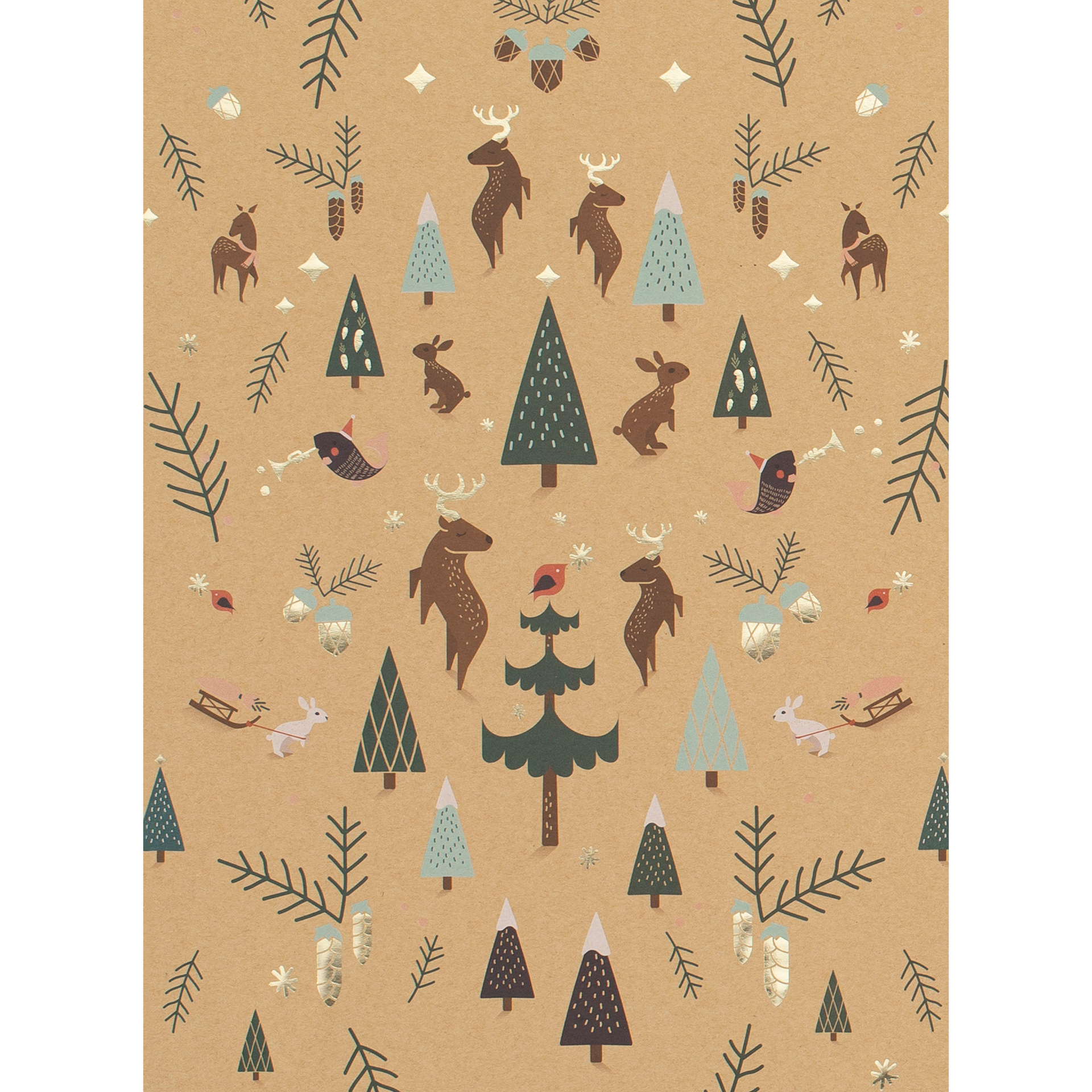 Kraftpapier-Block "Magic Christmas Paper" A4, 20 Blatt Kraftpapier-Block "Magic Christmas Paper" A4, 20 Blatt