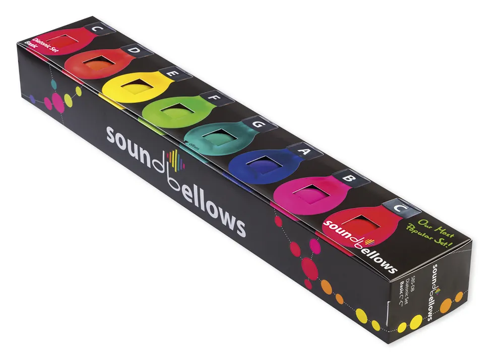 Soundbellows Basic - Diatonischer Satz C"-C"', 8-tlg.