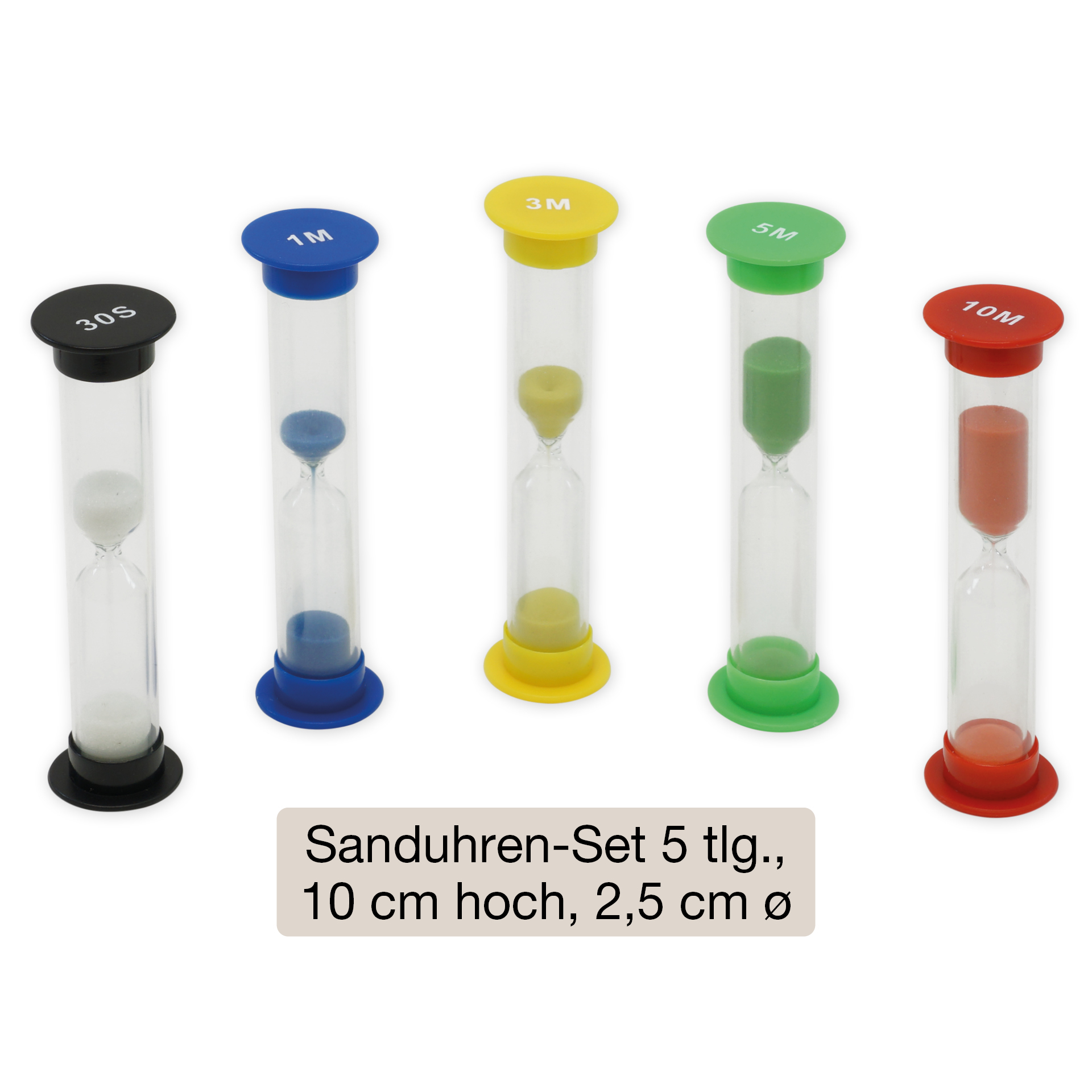 Ställ in "Timer + Visualisering", 7 delar