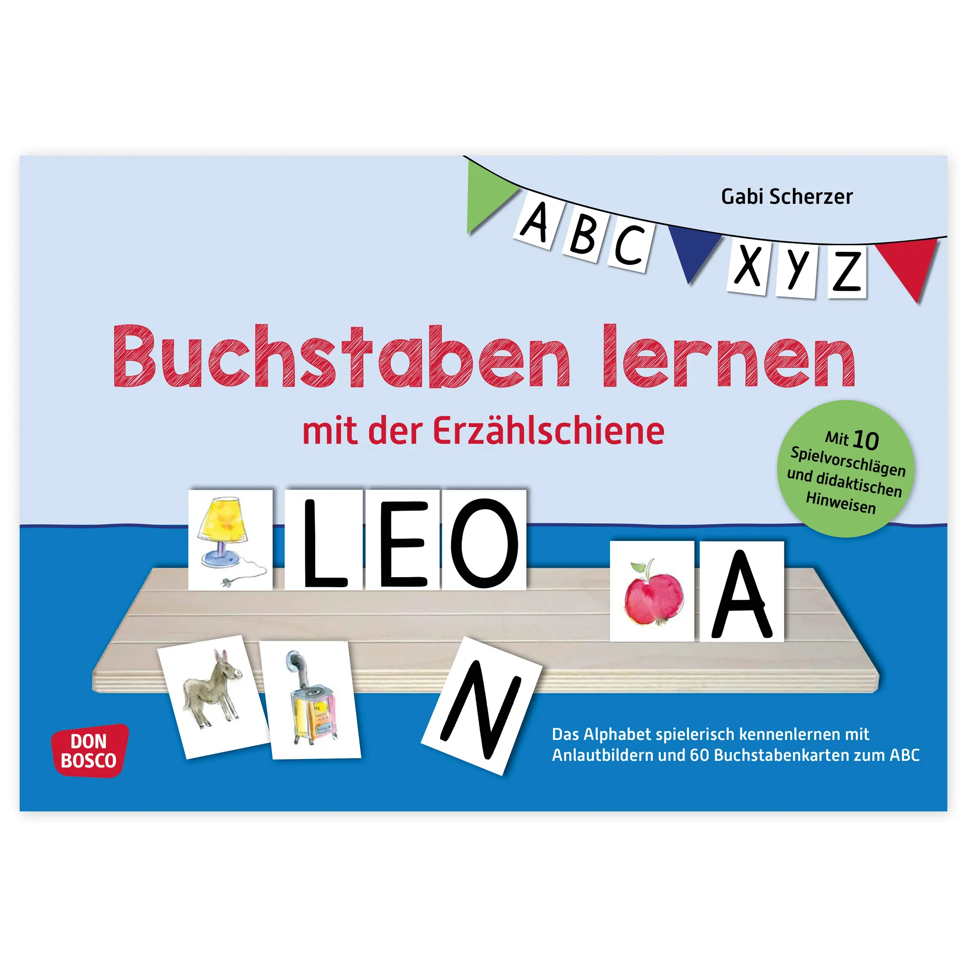 Buchstaben lernen mit der Erzählschiene