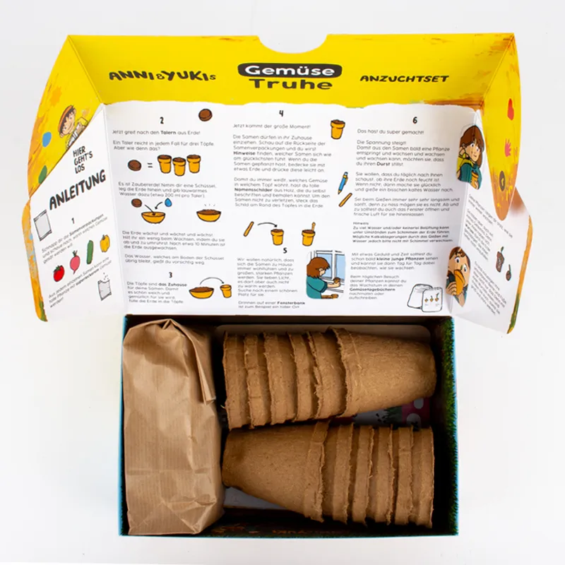 Pflanzset "Anni & Yukis Gemüsetruhe", 26-tlg.