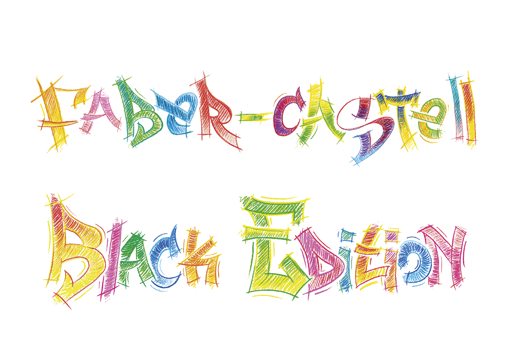 Faber-Castell Black Edition Buntstifte, 12 Stück Faber-Castell Black Edition Buntstifte, 12 Stück