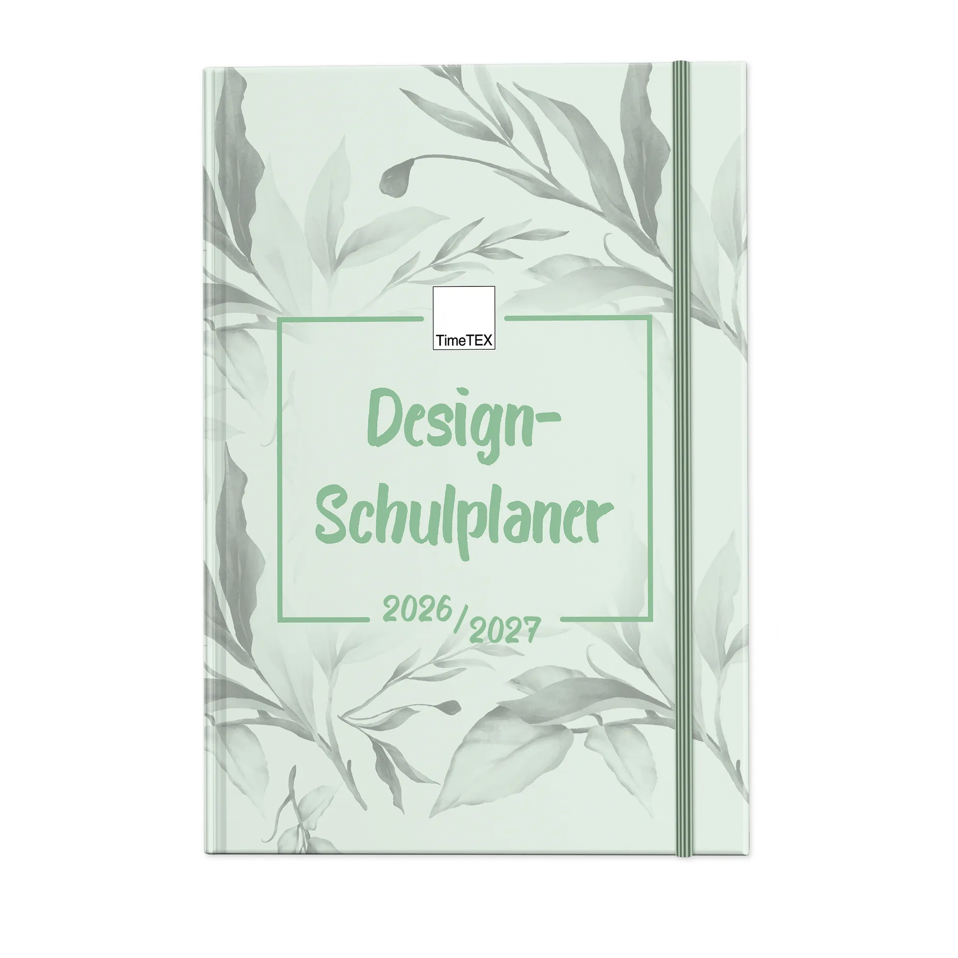 TimeTEX Design-Schulplaner A5-Plus 2026/2027, mint