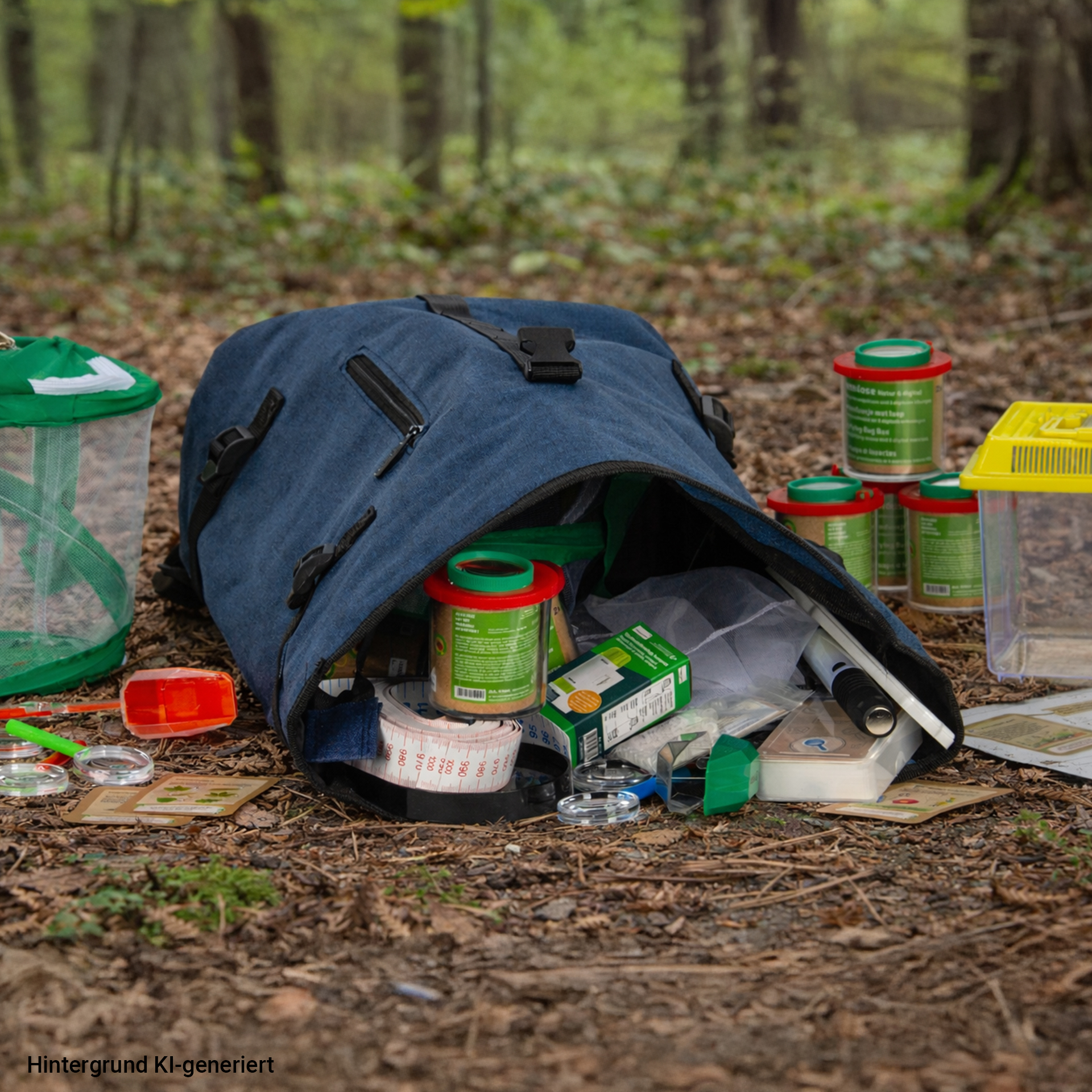 Profi-Forscher-Rucksack „Natur“, Klassensatz, 45-tlg.
