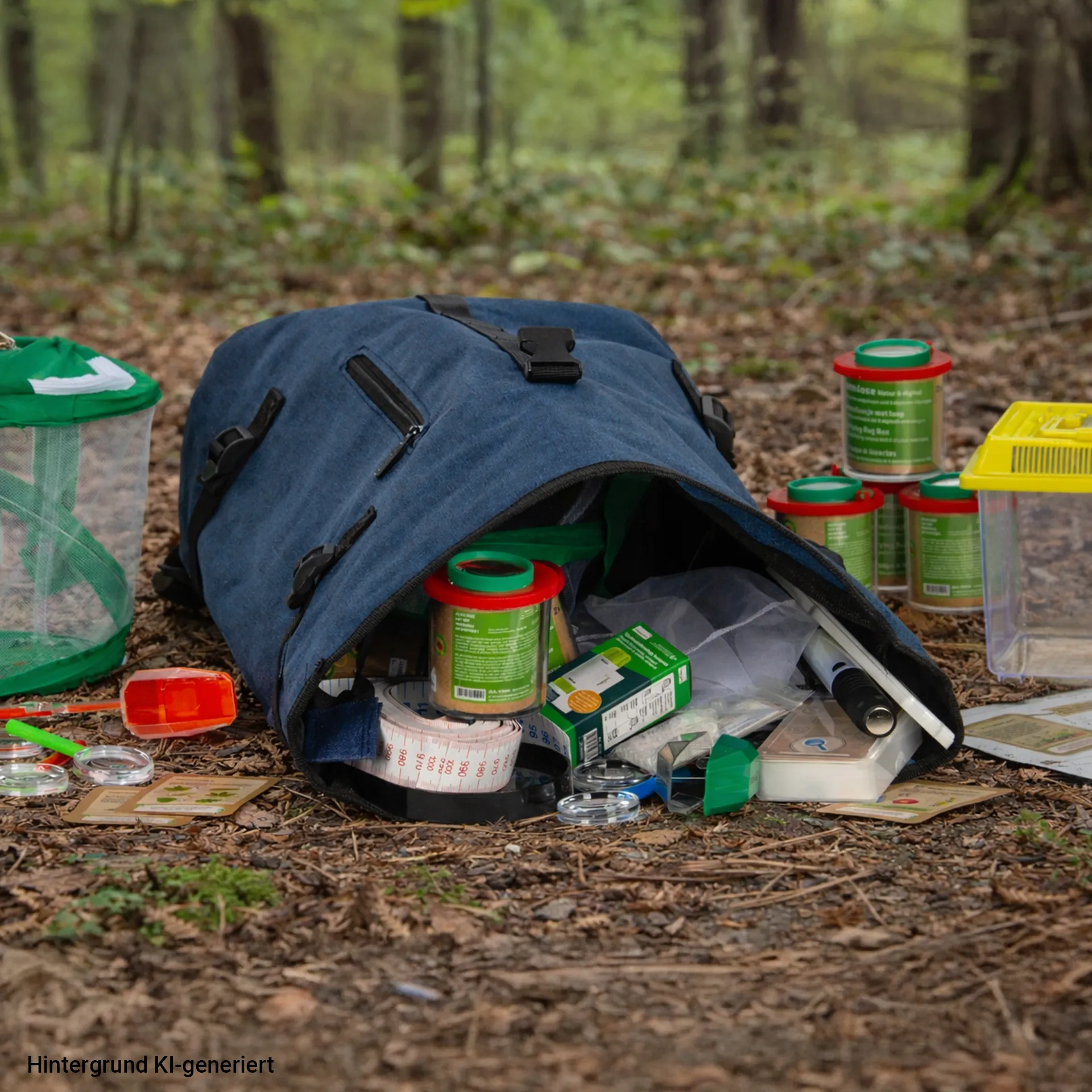 Profi-Forscher-Rucksack „Natur“, Klassensatz, 45-tlg.