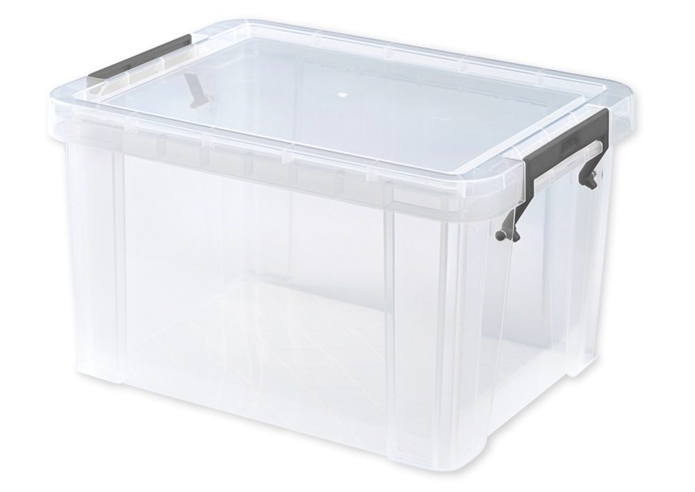 Klass set med geometrispeglar halvtransparenta, 25 stycken, i kartong