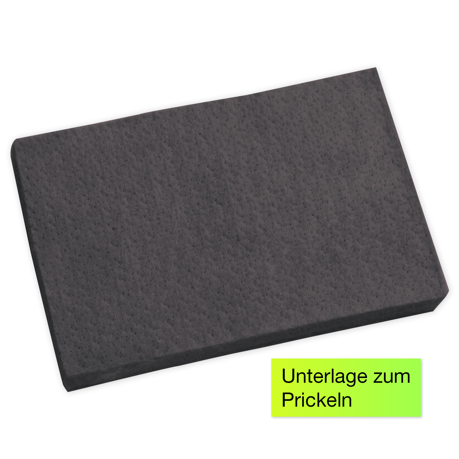 Prickelfilz extra fest, 180x125x10 mm