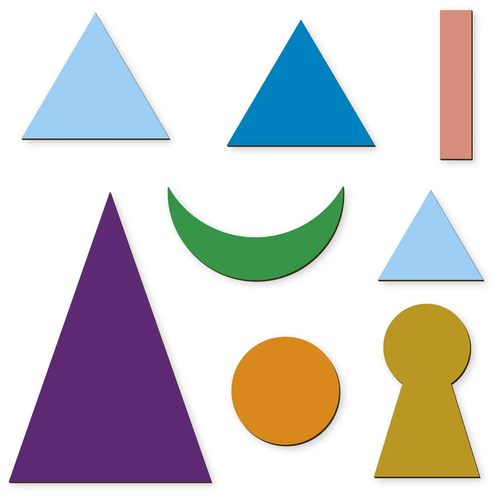 Taalsymbolen, magnetisch, 60-delige set in box "Montessori Premium"