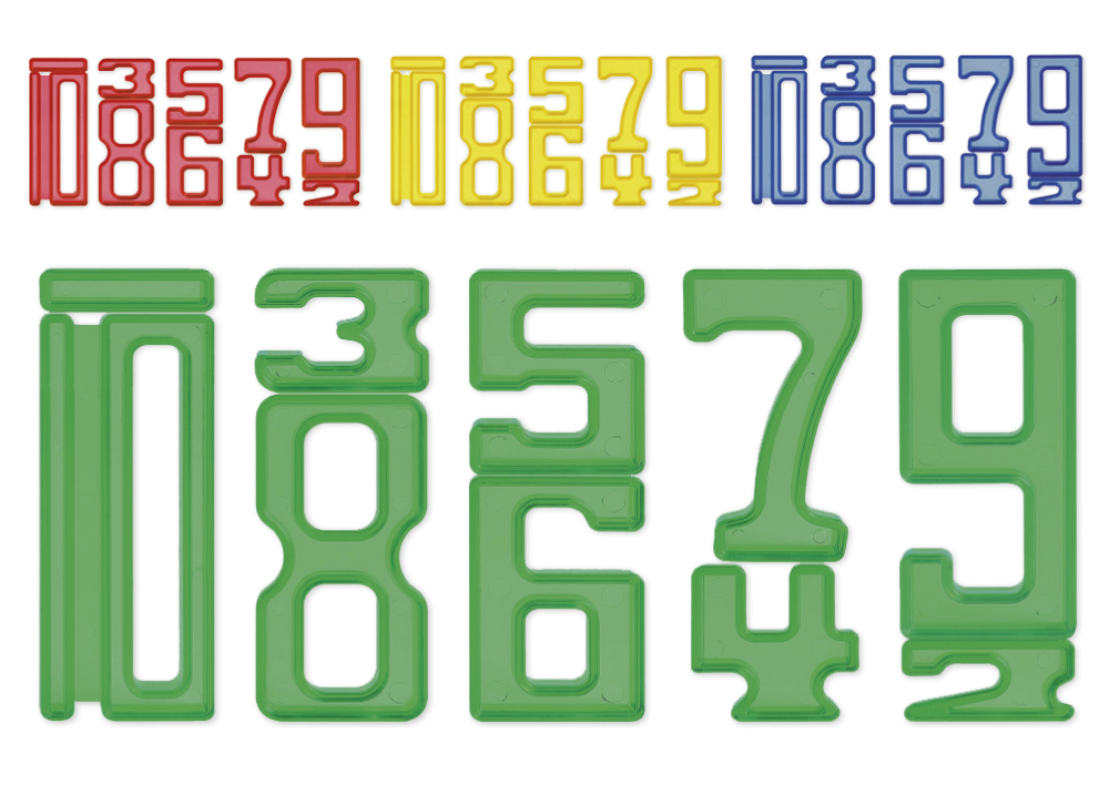 Hagemann TimeTEX Zahlen-Bausteine "Zahl auf Zahl", 35-tlg.