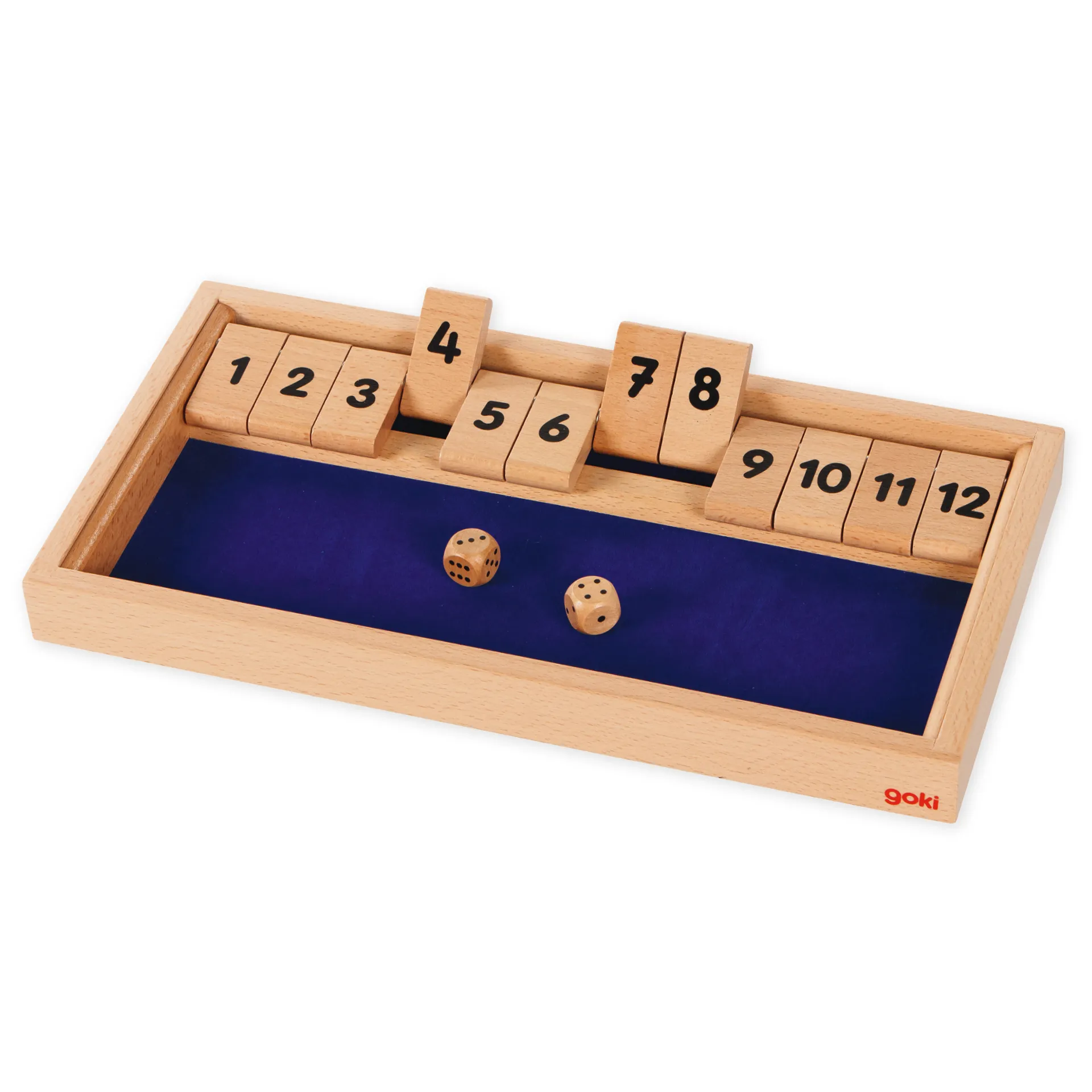 Rechen-Lernspiel "Shut the Box"