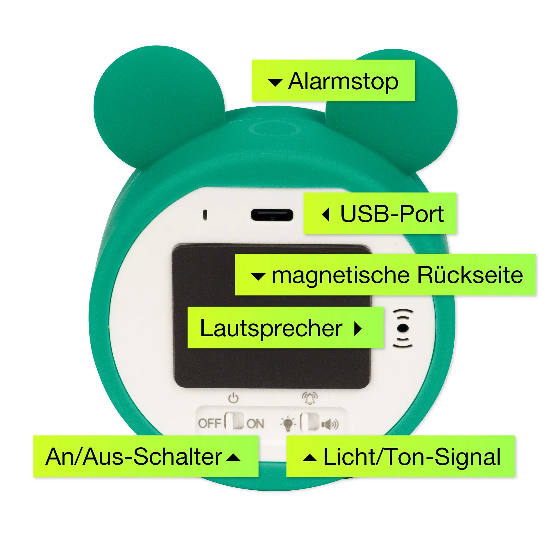 TimeTEX Zeitdauer-Uhr "lautlos" Maus