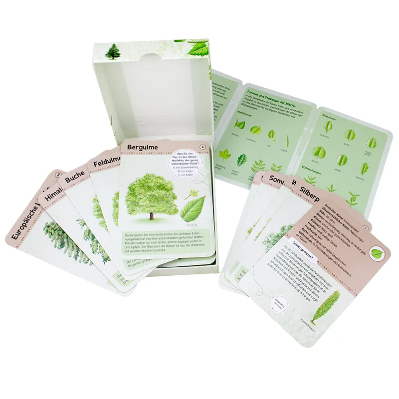 Kartenspiel "50 heimische Bäume, entdecken & bestimmen"