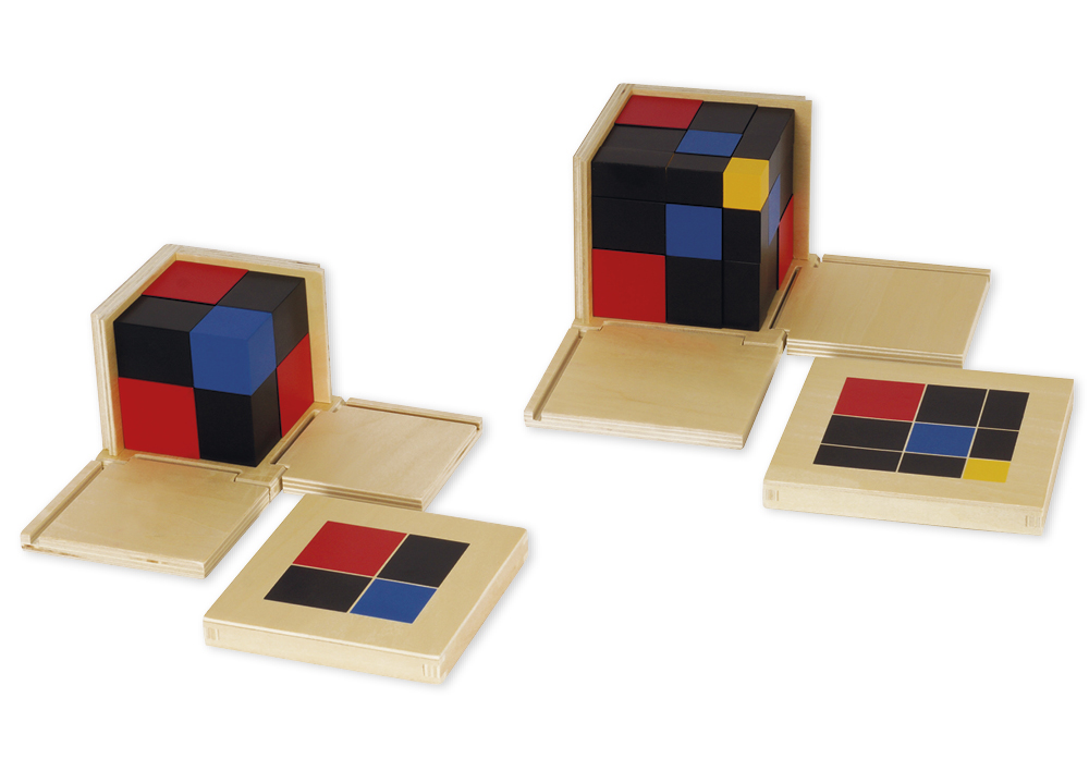 TimeTEX Trinomischer Würfel "Montessori Premium"