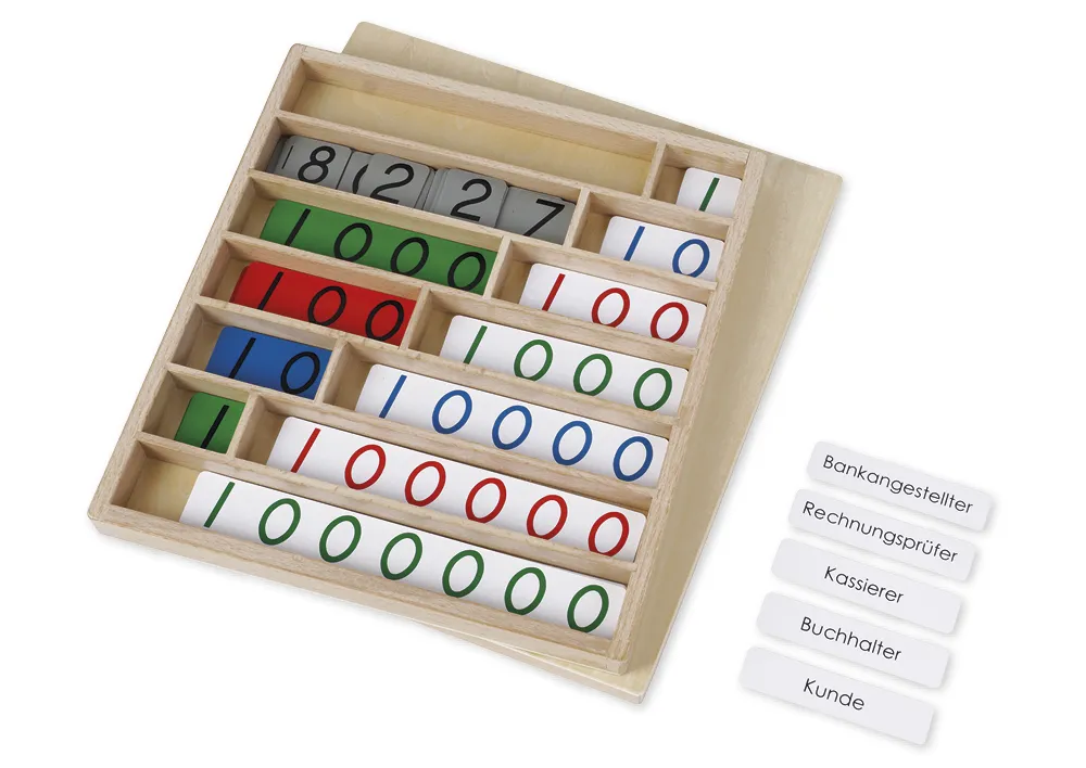 TimeTEX Bankspiel "Montessori Premium"