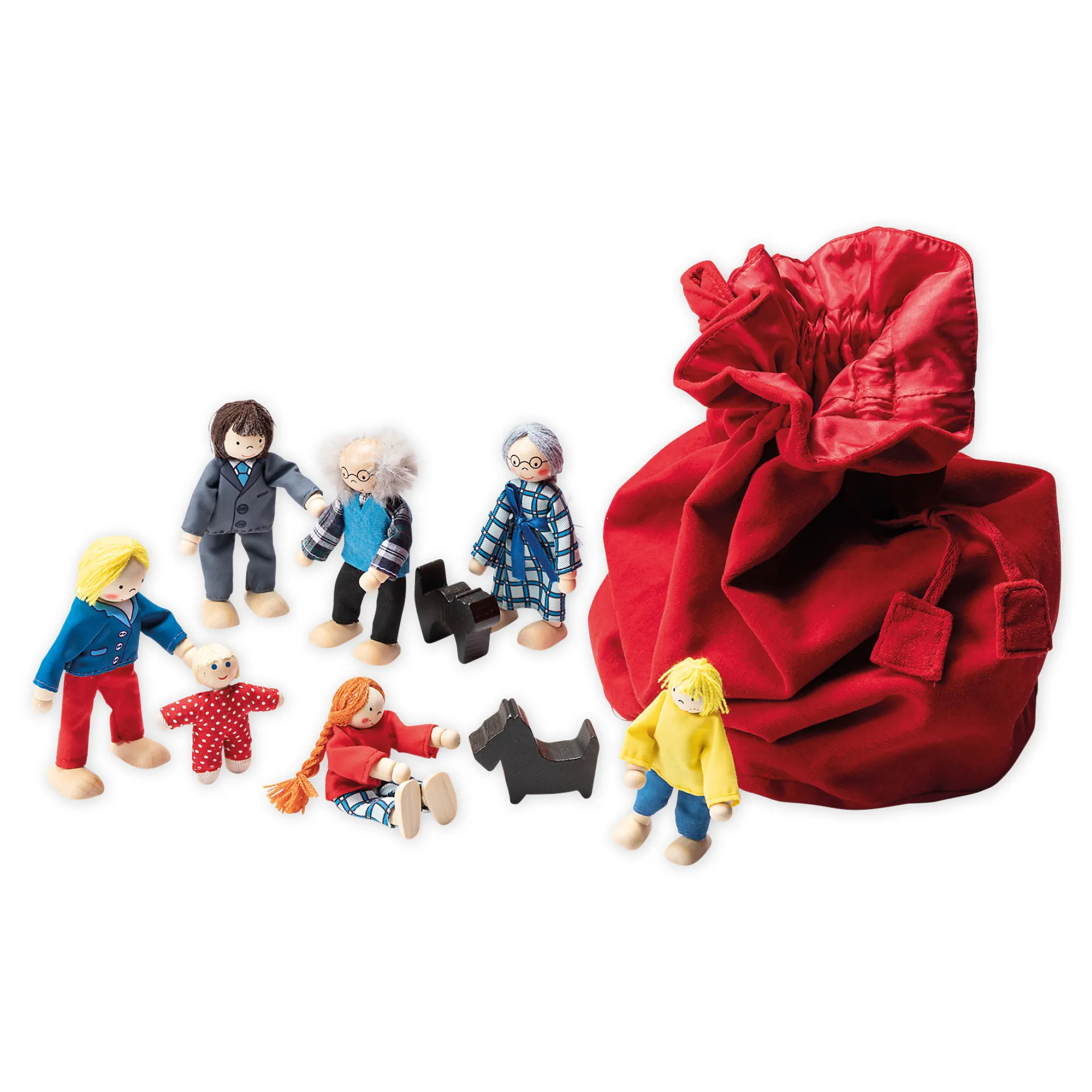 Geschichtensäckchen "Familie", 7-tlg.