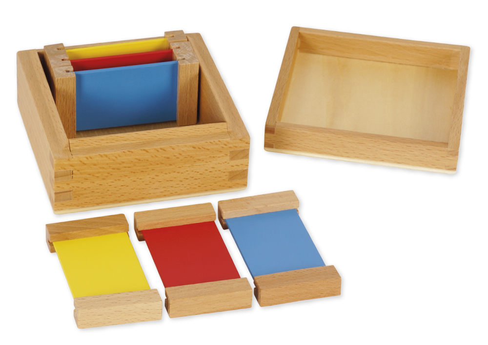 TimeTEX farve tabletter, sæt 1, 3 par "Montessori Premium"