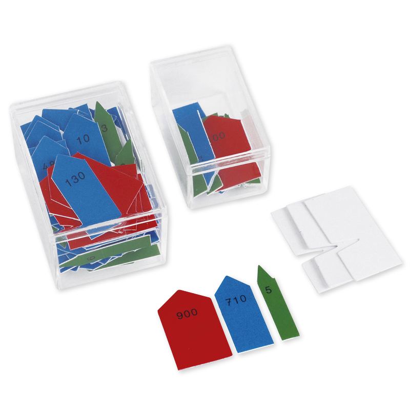 TimeTEX Pfeile für die Hunderter- und Tausenderkette "Montessori Premium"