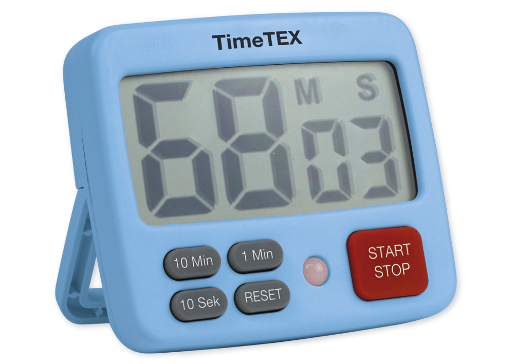 Minuteur « Digital 3+X », 3 temps préréglés, Horloges et systèmes de codes  couleur, Supports pédagogiques